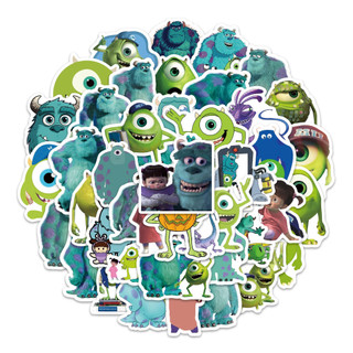 54 Chiếc Disney Monster Inc Dán Chống Thấm Nước DIY Notebook Điện Thoại Laptop Mũ Bảo Hiểm Xe Dán Đề Can