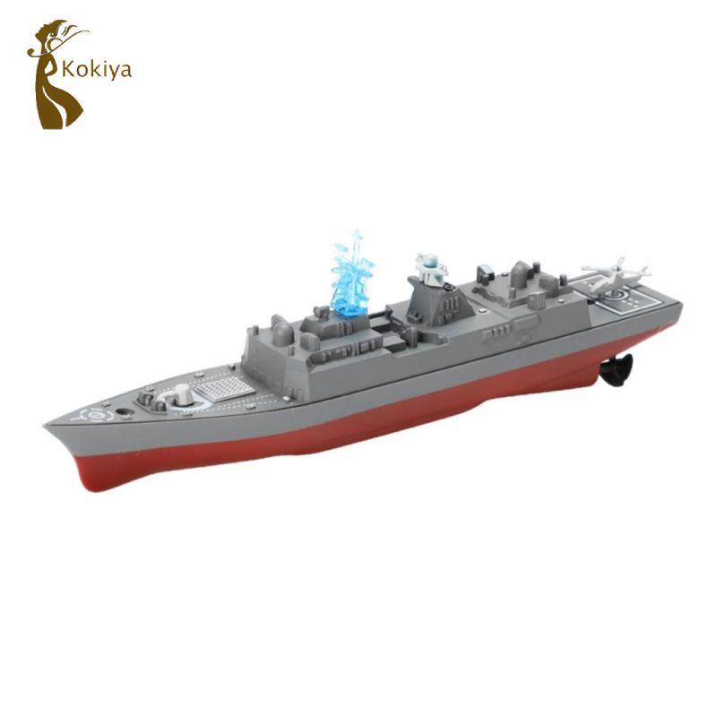 Thuyền RC 10km / H cho Bé Trai 7-12 Tuổi Mô Hình Tàu Chiến Mô Hình