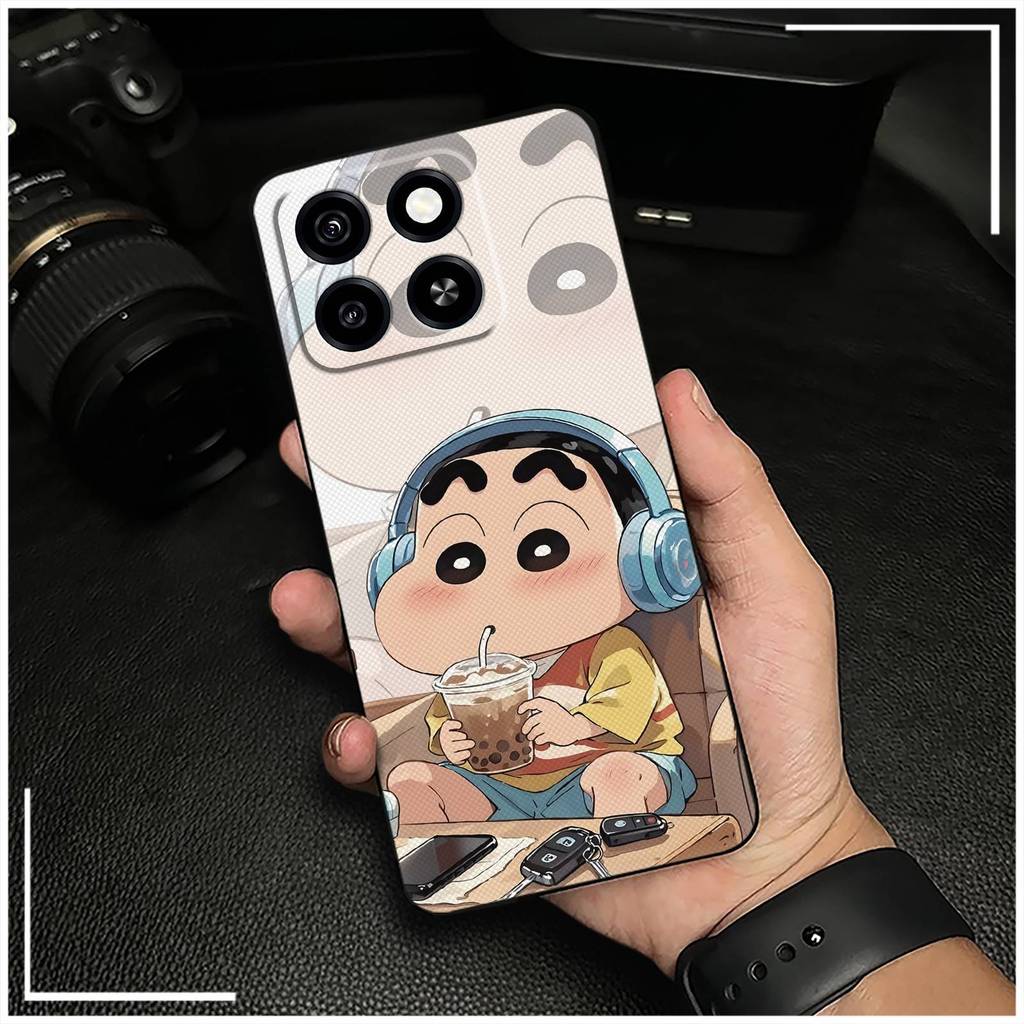 Ốp Lưng TPU Graffiti Bền Cho ZTE Blade A35 / A55, Bảo Vệ Chống Thấm Nước, Chống Bụi Bẩn, Chống Va Đập, Bọc Toàn Bộ, Thiết Kế Hoạt Hình Dễ Thương