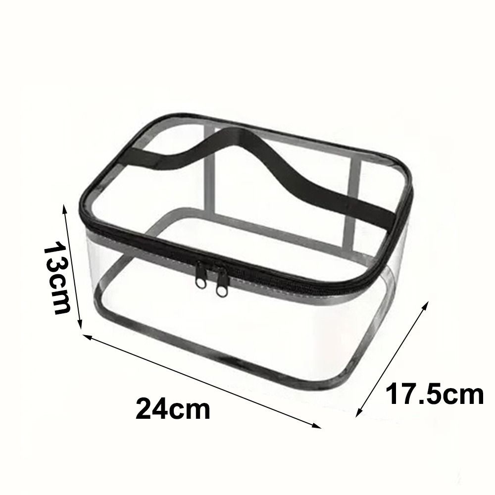 Túi đựng đồ chơi HOBBYIN, Hộp xếp hình trong suốt PVC, Di động chống nước Dung tích lớn Dễ dàng làm sạch khối sắp xếp lưu trữ phòng trẻ em