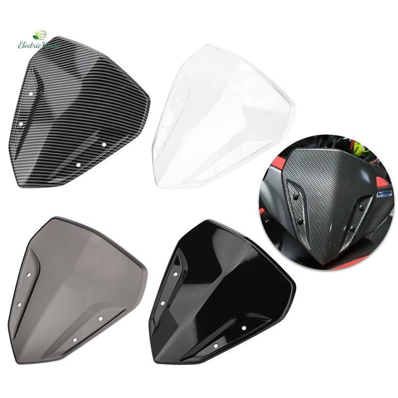 VISER [Nhà điện] Kính chắn gió xe máy Kính chắn gió Air Wind Deflector Cover Dome Tấm che nắng cho YAMAHA NVX155 Aerox155 NVX 155 Aerox 155 Phụ kiện mớii