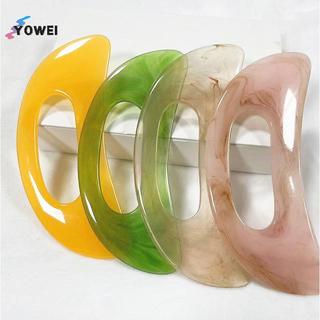 YOWEI 1 Bảng Guasha Đá Tự Nhiên Nhựa Tổng Hợp Scrpy aping Board Dụng Cụ Massage VN