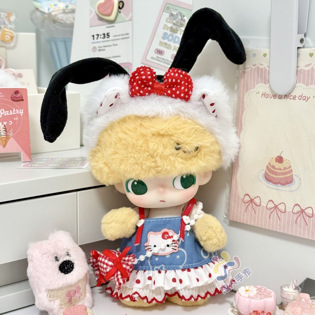 10 / 15cm Quần Áo Trẻ Em 10cm Quần Áo Búp Bê Cotton Một Hai Thế Hệ 17cm labububububububucu Quần Áo 4.3