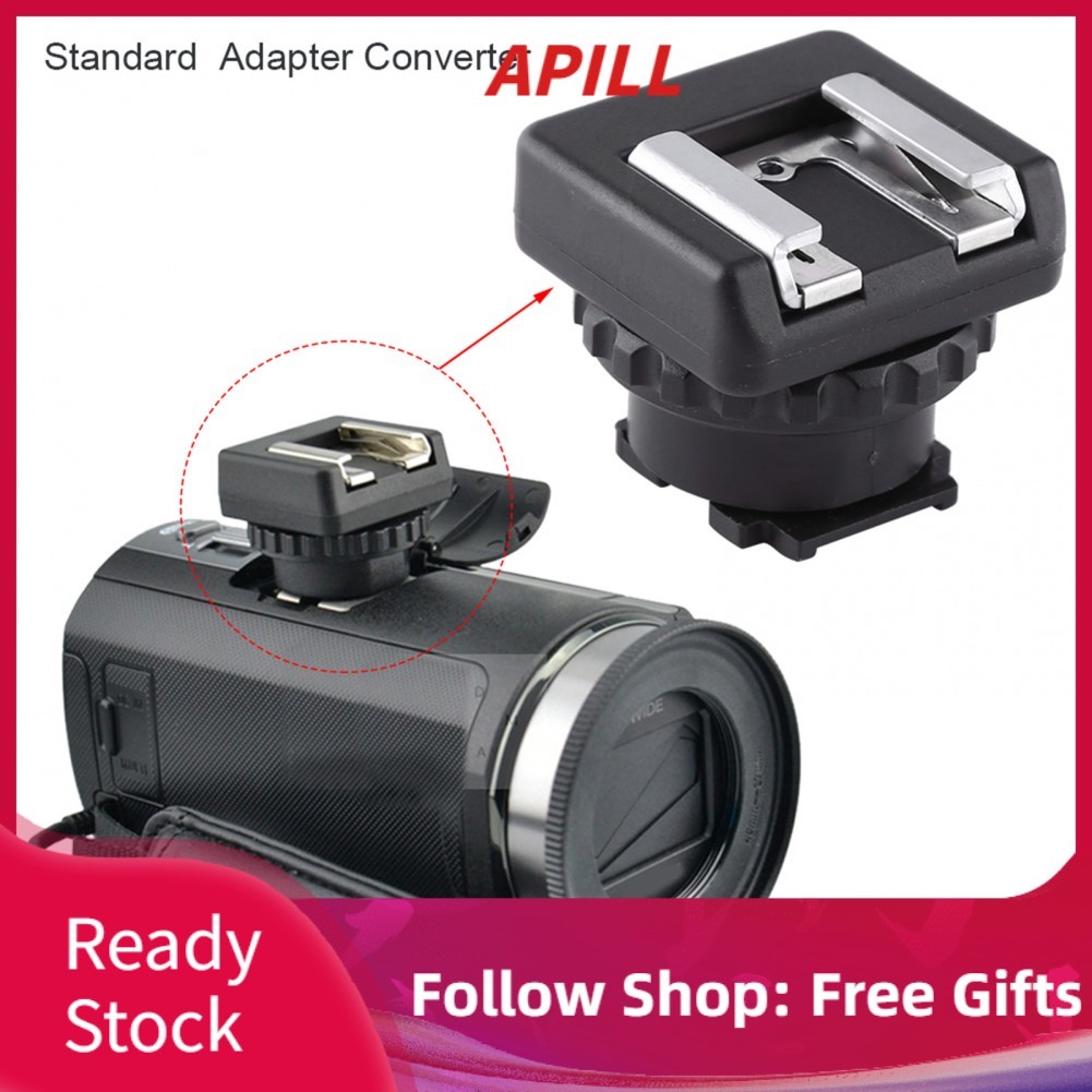 Apill Bộ chuyển đổi bộ chuyển đổi bộ chuyển đổi tiêu chuẩn màu đen rắn cho máy ảnh ngoài trời