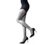 Vớ Garter siêu mỏng lụa đen sáng bóng, tháo lắp dễ dàng