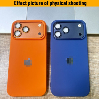[Che Đèn Flash] Phim Mặt Sau Tức Thì PC Matte + Ốp Điện Thoại TPU Matte Thích Hợp Cho iPhone 13 14 15 Pro Max Đổi Sang 17 Pro Max