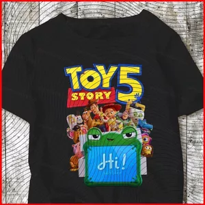 Áo thun Toy Story 5 Buzz Lightyear Woody, phù hợp mùa hè, size từ 110cm đến 6XL - GC1