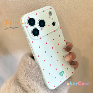 Ốp Lưng Cho IPhone 13 15 16 11 17 14 12 Pro Max XR X XS Max AIR 7 16 8 Plus Vỏ chống rơi toàn bộ ống kính chấm bi tươi