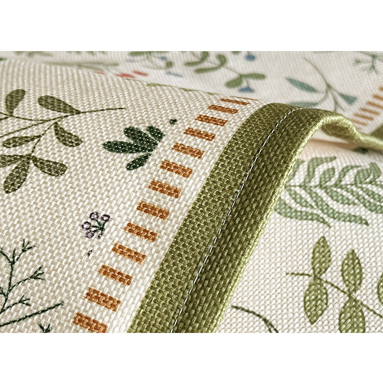 khăn trải bàn dài table runner giả lanh decor bàn ăn đám cưới lễ hội phong cách mỹ sang trọng tinh tế trang trí nội thất