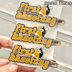 Bán kẹp tóc hình hoạt hình Yizai, chất liệu acrylic, chất lượng cao