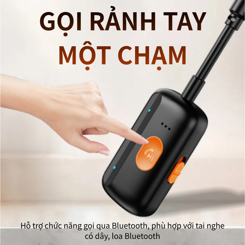 Bộ Thu Phát Bluetooth 5.4 Không Dây - Chuyển Đổi AUX 3.5mm Cho Ô Tô, Loa, PC, TV, Tích Hợp Mic, Rảnh Tay