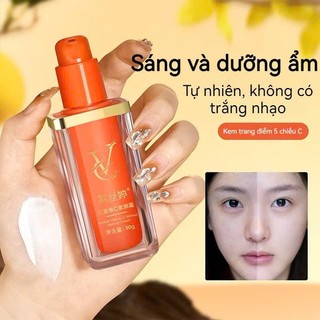 Kem Lười VC Cao Cấp Che Khuyết Điểm Kiêm Chống Nắng - Nâng Tone Kiềm Dầu - Cấp Ẩm, Sáng Da, Độ Che Phủ Cao