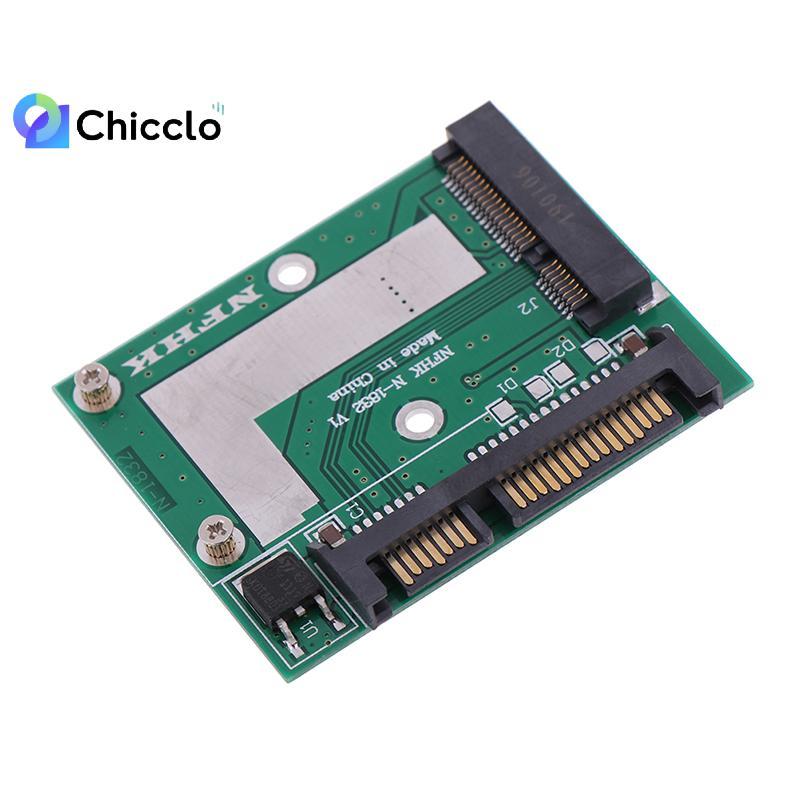 [chiccloset0] mSATA SSD sang 2.5 '' SATA 6.0gps bộ chuyển đổi thẻ mô-đun bảng mini pcie ssd Đẹp