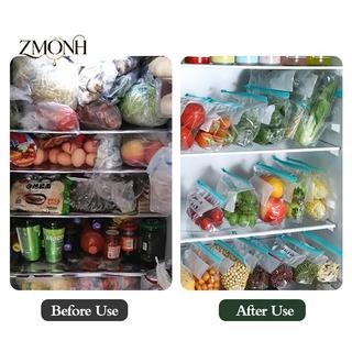 ZMONH 20 Chiếc Bọc Nhựa Túi Đựng Thực Phẩm Túi Bảo Quản Có Thể Tái Sử Dụng Tủ Đông Sandwich Niêm Phong Túi Bếp Tủ Lạnh Bảo Quản Thực Phẩm Không