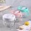 TRTR Hộp đựng yến mạch qua đêm Hộp đựng bột yến mạch di động có nắp và thìa 600ml Hộp đựng đồ ăn có thể tái sử dụng VN