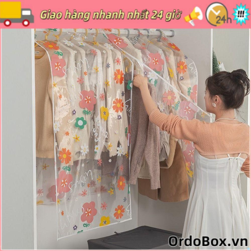 Bảo vệ bảo quản váy ORDOBOX, Tấm che bụi làm dày quần áo, Vải che bụi chống thấm nước dung tích lớn