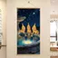 Ngôi Sao Người Chữa Bệnh Hoạt Hình Dễ Thương Tranh Trang Trí Mẫu Giáo Trẻ Em Phòng Khách Treo Tường Tranh Treo Tường 4.13