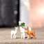Đồ chơi mô hình bằng nhựa rắn Sile của Đức Đóng hộp Alpaca 42544 Đồ trang trí Quà tặng trẻ em
