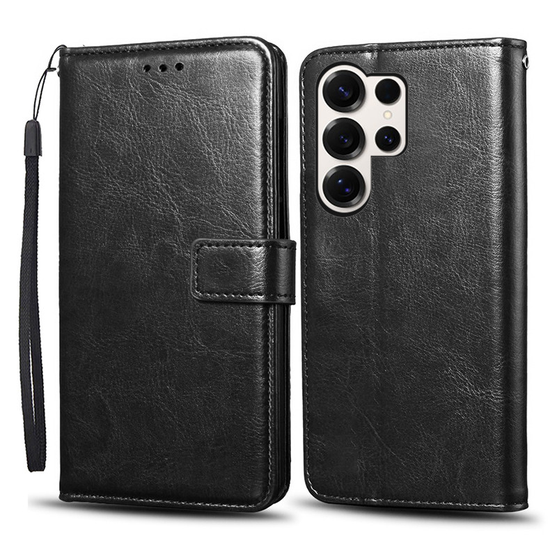 Dành Cho Samsung Galaxy S26 Ultra Plus S26 + 5G Ốp Lưng Lật Sang Trọng Ví Da PU Vỏ Điện Thoại Có Giá Đỡ Thẻ