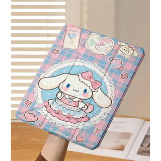 Cinnamoroll dog Ốp bảo vệ gập chữ Y cho iPad cho Air 4/5/6/7/8 M3 M5 iPad Gen 11 A16, Pro 11 M4  Chống sốc