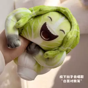 Bán Trừu Tượng Bắp Cải Cười Tại Tôi Giọng Nói Mặt Dây Chuyền Sang Trọng Báo Chí Giọng Nói Búp Bê Móc Khóa Học Sinh Schoolbag Đồ Trang Trí Quà Tặng
