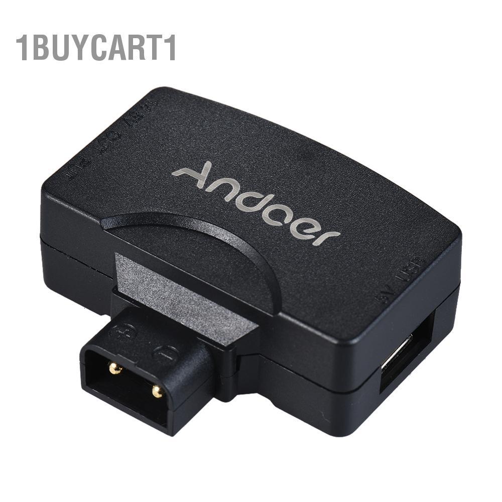 1buycart1 Đầu nối USB Andoer D-Tap sang 5V dành cho pin máy ảnh máy quay V-Mount