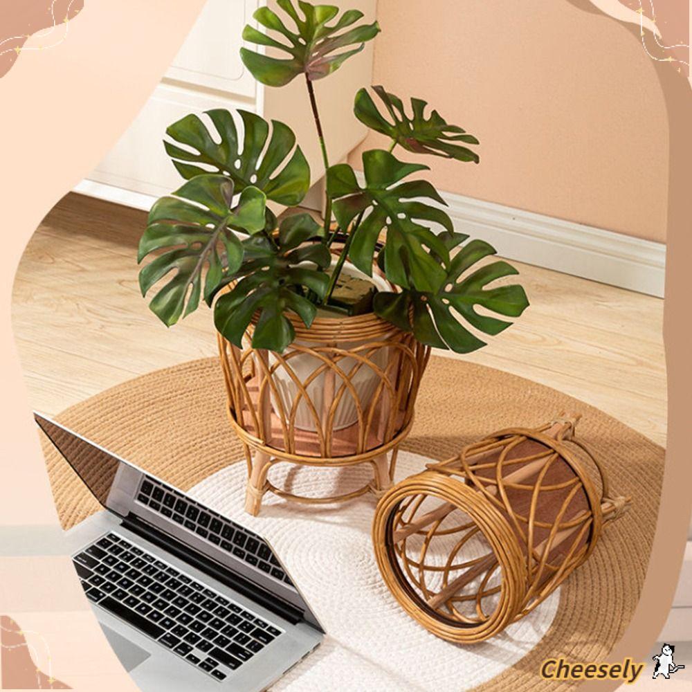 Giỏ hoa có chân, kệ chậu hoa cao cấp, giá đỡ cây Ins