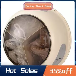 Hộp lưu trữ xoay treo tường Đa chức năng Nhà bếp Lưu trữ Túi sắc nét dùng một lần