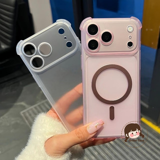Ốp Điện Thoại Mờ Từ Tính Dễ Thương Cho OPPO Find X9 Pro X8S X8 X7 Ultra Pro Plus X3 Lite Reno 6 5 Pro F19 F19S Bao Gồm Tất Cả Matte Clear Cover Vỏ Mềm Bốn Góc Chống Rơi