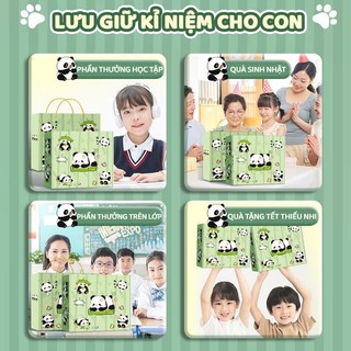 Hộp Quà Tặng Gấu Trúc Cute – Set Văn Phòng Phẩm Hộp Bút, Bút Chì, Đồ Dùng Học Tập Cho Học Sinh & Sinh Viên