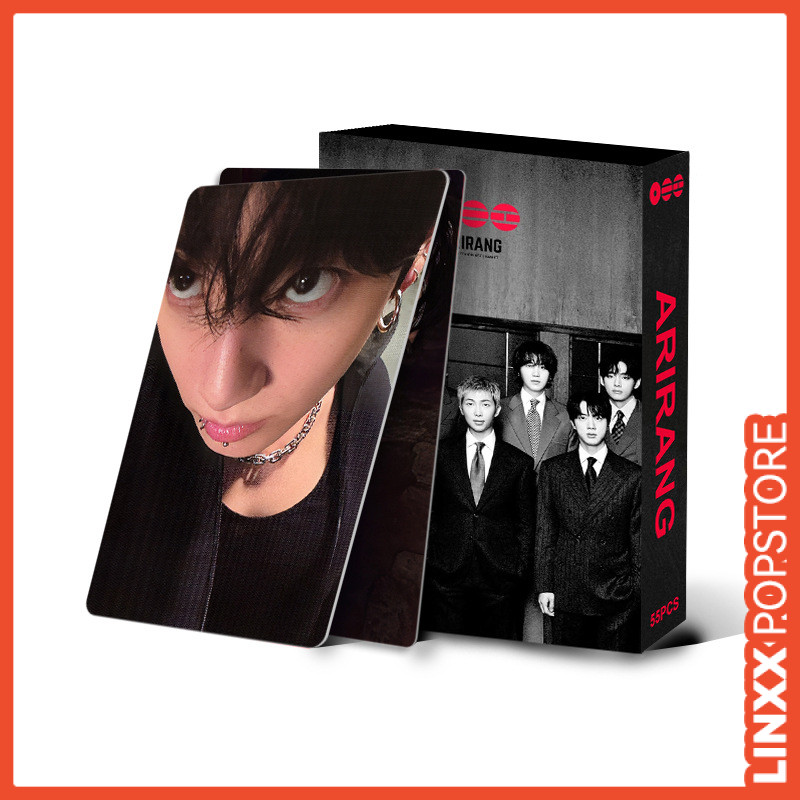 LINXX 55 CÁI ARIRANG B-TS Kpop Fan Quà tặng Lomo Cards Hình ba chiều Hình ba chiều Thần tượng Bộ thẻ ảnh Bộ sưu tập Album Hàng hóa Ngày lễ Hiện tại Nhóm bé trai Hàn Quốc