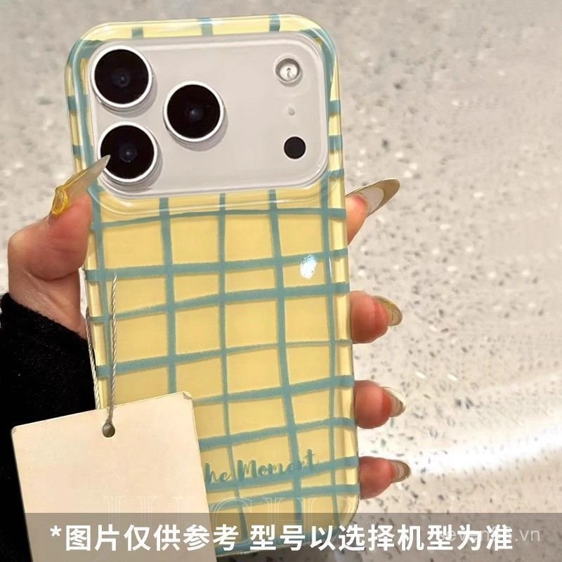 Ốp Điện Thoại Thích Hợp Cho iPhone 7 8 X XS XR XSMAX 11 12mini 13 14 15 16 17 Pro max Plus Air Blue Stripe Có Giá Đỡ Vỏ Bảo Vệ Chống Sốc Bao Gồm Tất Cả BG6E