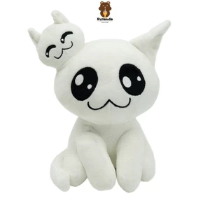 Rytanda Mô Phỏng Mewgenics Sang Trọng Đồ Chơi Cho Bé Trai Bé Gái Mềm Mại Dễ Thương Hai Đầu Mèo Trắng Mèo Con Sang Trọng Búp Bê Gối Nhồi Bông Trẻ Em Giáng Sinh Halloween Ma Quà Tặng Sinh Nhật