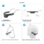 Thay thế mũ đội đầu DreamWear bằng cánh tay Chất liệu siêu mềm và thoáng khí. Bảo trì CPAP tại nhà hàng ngày