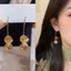 Bông tai tua rua kim cương retro phong cách Hồng Kông sang trọng, phù hợp nhiều dịp