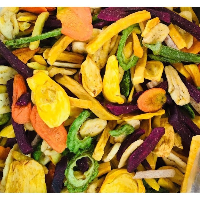 Trái cây sấy Thập cẩm hàng nguyên 500G