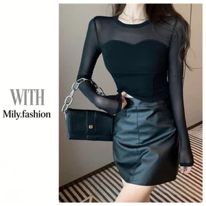 Milyfashion Áo Thun Tay Dài Cho Bé Gái, Thiết Kê Phù Hợp Với Quần Short