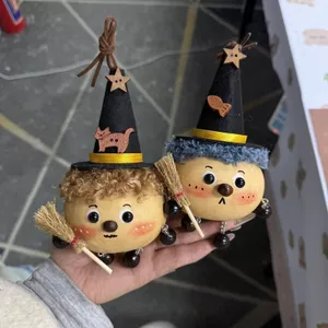 Stormy Phong Cách Hạt Vỏ Trứng Bé Trai Ma Thuật Treo Thành Phẩm Sang Trọng Anh Trai Đen Đẹp Trai Phụ Kiện Vỏ Đai Ốc Chuông Gió Bạn Gái Quà Tặng 4.18