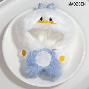 Quần Áo Cho Bé 10cm Sang Trọng Đồ Chơi Dễ Thương Vịt Jumpsuit Cotton Búp Bê Thay Thế Quần Áo Búp Bê Quần Áo