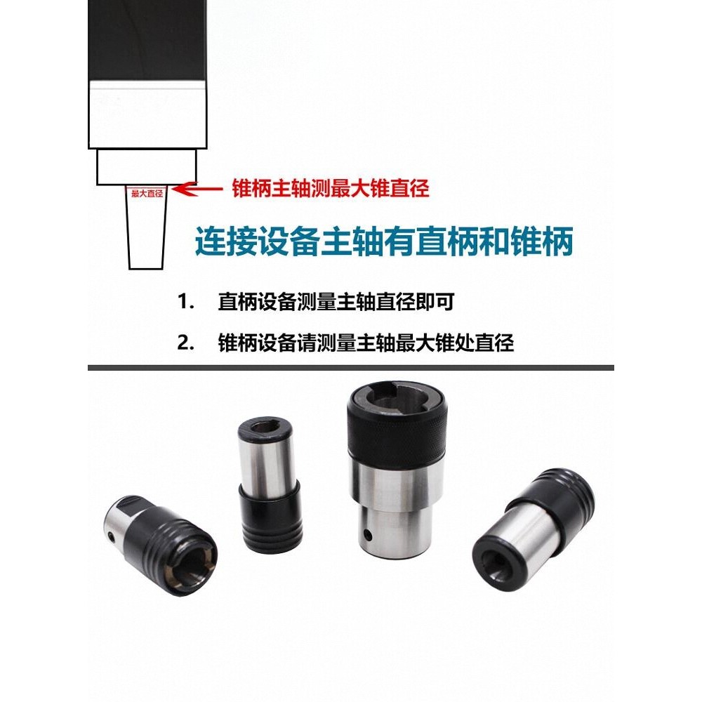 Kết Nối Thân Máy Khai Thác Chuck Thay Đổi Nhanh GT12GT24TC820 Máy Khai Thác Bàn Khoan Rocker Cánh Tay Khoan Kết Nối Tay Chính Thân