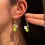 Bông Tai Chanh Dangle Trái Cây Mùa Hè - Trang Sức Bohemian Phù Hợp Làm Quà Tặng