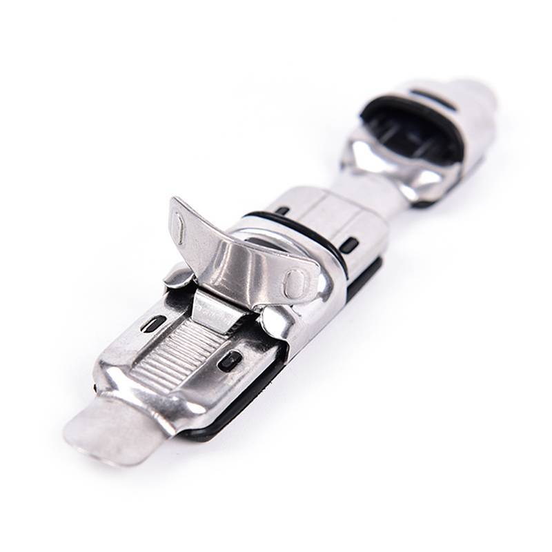 Cần câu thép không gỉ có bánh xe và kẹp cuộn tiện lợi cho sàn nhà