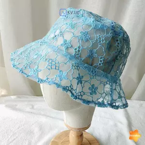 Mũ Buet ren thoáng khí, phù hợp đi biển mùa hè, phong cách Hàn Quốc