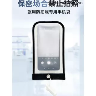 Cẩn thận với bí mật Nhung Bao gồm tất cả các trường hợp điện thoại chống Camera Túi điện thoại chụp ảnh chống trầy xước Vỏ điện thoại bí mật Địa điểm nhà máy Confi chuyên dụng