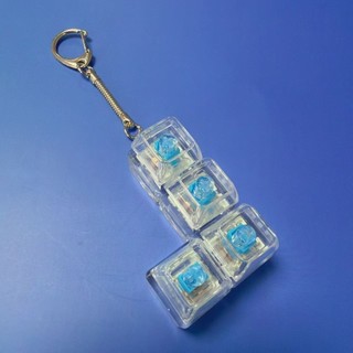 Bàn phím ngón tay THEHOMECO, Nút tiện ích Keycap Fidget Móc khóa, Vượt qua thời gian Giảm căng thẳng 4 / 5 Phím Clicker Đồ chơi trẻ em
