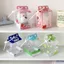 Túi đựng búp bê Cotton GUSTAVA, Túi trưng bày búp bê bằng nhựa PVC 10cm, chống thấm nước có dây buộc Huy hiệu Túi lưu trữ du lịch ngoài trời