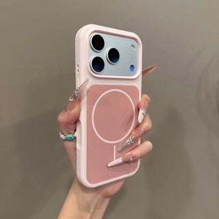 Ốp điện thoại di động từ tính silicon lỏng mới cho iPhone17 Pro Max 16 15 14 13 Pro Max bảo vệ camera chống sốc chống rơi mặt sau mềm