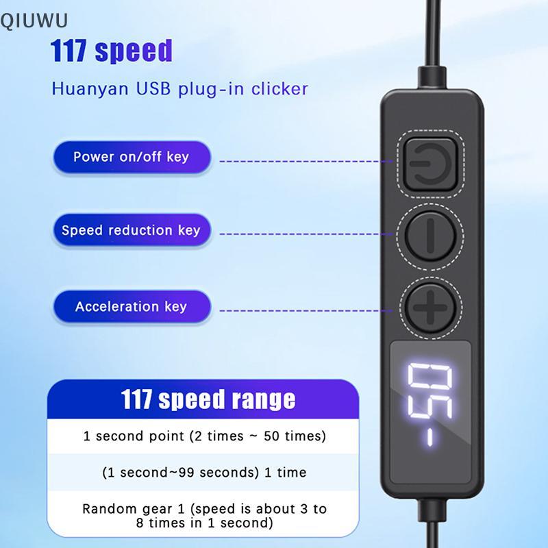 QIUWU Auto Clicker Cho Điện Thoại Tự Động Màn Hình Điện Thoại Tapper Tự Động Vật Lý Tapper Cho Hỗ Trợ Trò Chơi k Tapper Phụ Kiện.