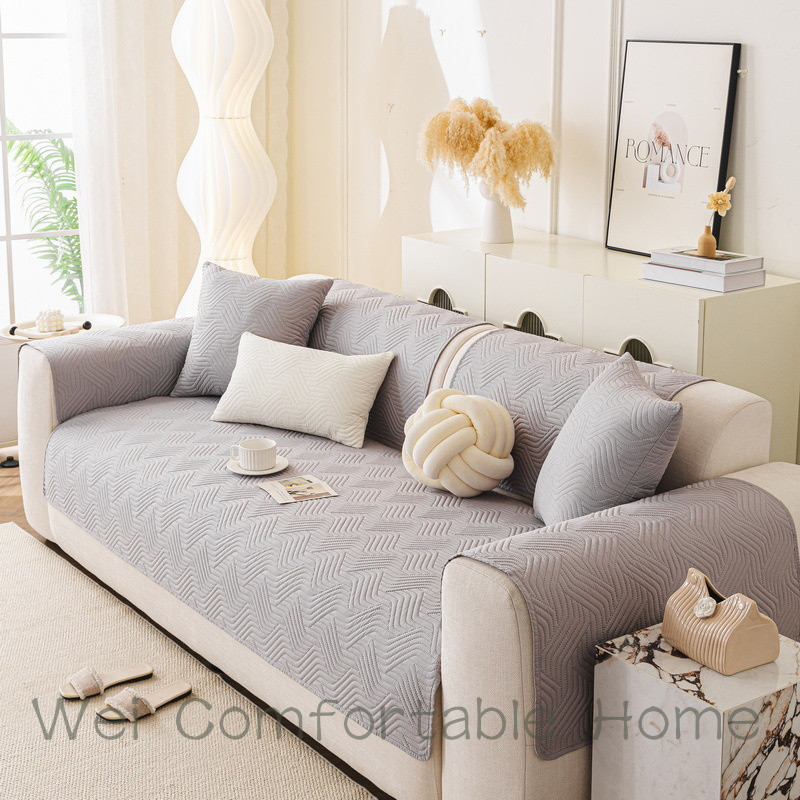 Đệm Sofa Chống Thấm Nước 2025 Phong Cách Mới Bốn Mùa Đa Năng Chống Trơn Trượt Sofa Đệm Vải