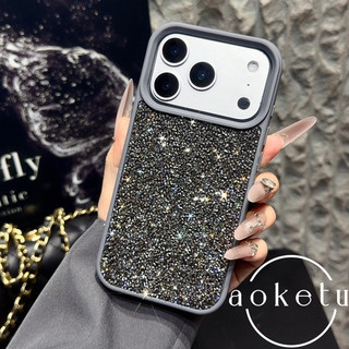 Mới iPhone 17 Promax Flash Diamond Sang Trọng Cao Cấp Nước Kim Cương Bảo Vệ Chống Rơi Apple 16 Pro Full Kim Cương Hạt Nước Kim Cương 15 / 14 / 13 Ốp Điện Thoại